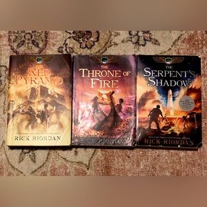 The Kane Chronicles by Rick Riordan FULL SERIES BOX SET paper back